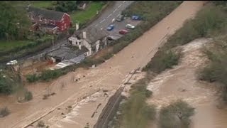 Britain battered by wind and rain