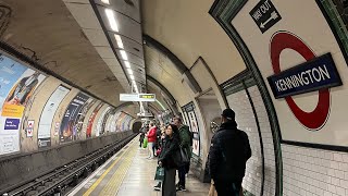 London Underground | Northern Line | Kennington – Battersea Power Station | 1995 Stock Train