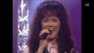 Paula Åkesdotter-Jarl - Om Du Inte Tror Mig (Melodifestivalen 1995)