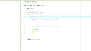 C Programming Tutorial 13 - for Loop
