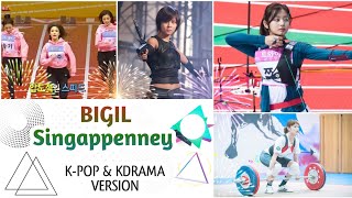 BIGIL Singappenney // Tamil Motivational Song //K-pop & K-drama Version