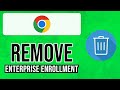 How to REMOVE ENTERPRISE ENROLLMENT on a Chromebook 2024 | Remove Enterprise Enrollment