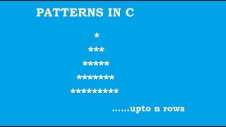 C Programming Pattern Solving Example 2