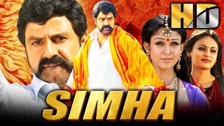 Simha (HD) - बालाकृष्णा की धमाकेदार एक्शन मूवी | Nayantara, Sneha Ullal | Balakrishna Superhit Film