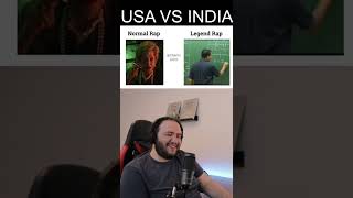Normal Rap Vs Legend Rap! Indian Memes | USA VS INDIA RAP#shorts  #viralmemes