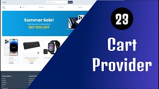 Next13 Fullstack E-Commerce ๐ - 23 Cart Provider | React.js & Typescript ๐ฅ