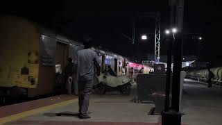 Kachiguda-Guntur express stops at Kurnool , bikes getting transferred