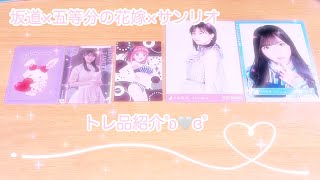 ❥❥❥ 坂道×五等分の花嫁×サンリオ トレ品紹介ʚ ♡ ɞ