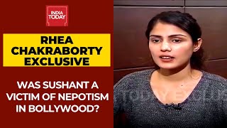 Rhea Chakraborty Speaks On Bollywood Gang; Was Sushant Singh A Victim Of Nepotism?