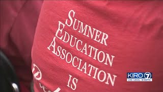 VIDEO: Classes canceled by paraeducators' strike in Bonney Lake, Sumner