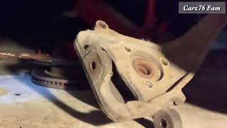 EP146 How to replace new hub bearing and lower ball joint ford  exolorer2007