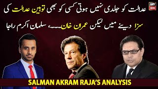 Law Expert Salman Akram Raja's stance on Imran Khan's response