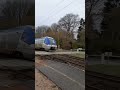 PASSAGE D'UN TRAIN TER AGC A UNE GARE