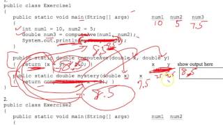 Tracing Static Methods Worksheet 2