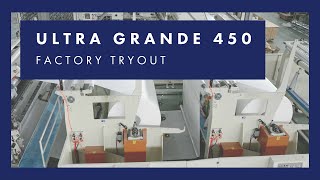 The ULTRA GRANDE 450 Rewinder Line! Ultimate Toilet Tissue Converting Experience