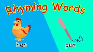 Learn Rhyming Words | English for Beginners