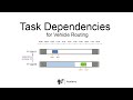 Task dependencies for Vehicle Routing