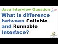 What is difference between Callable and Runnable Interface ?|Java Multi Threading Interview Question