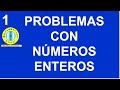 Solución de problemas con números enteros