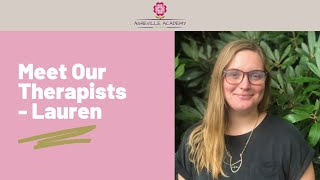 Meet Our Therapists - Lauren | Asheville Academy for Girls