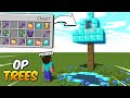 Minecraft But There are CUSTOM TREES...