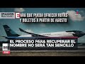 Mexicana de Aviación será el nombre de la nueva aerolínea de la SEDENA