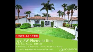 📪 3753 SW Pheasant Run, Palm City, FL 💲 415,000