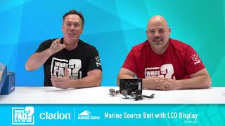 Episode 114: Clarion Marine CMM-20 Source Unit with LCD Display | What the FAQ is in the Box?