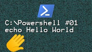 Powershell #01 - Hello World