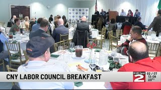 State and Local Leaders Come Together for CNY Labor Council Breakfast