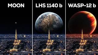 Terrifying Exoplanets As Our Moon (4K Visualization)