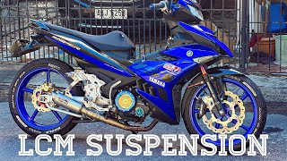 Sniper 150 | LCM Suspension | RCB R1 4 Pot Caliper | Atom Mini Driving Light Plus 20W