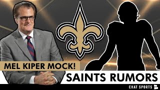 New Orleans Saints Draft A Wide Receiver In ESPN’s Mel Kiper’s First 2024 NFL Mock Draft