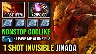 WTF First Item Max Dagon Surprise 1 Shot Invisible Solo Mid BH Nonstop Ganking Side Lane Dota 2