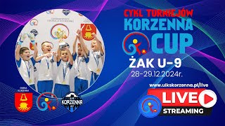 Korzenna Cup Żak U-9 - DZIEŃ 2 - TRANSMISJA LIVE - 28.12.2024