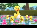 Number Song | Five Little Duckies + More Baby Songs | Beep Beep Nursery Rhymes