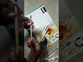 Unboxing new art supplies ❤✨| brustro watercolor paper | brustro mop brush #muruganarts