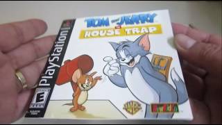 Review Unboxing Tom And Jerry In House Trap PS1 Original