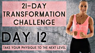 PILATES HIIT POWER COMBO (light weights cardio) | 21-DAY TRANSFORMATION CHALLENGE