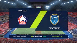 FIFA 22 | LOSC Lille vs Estac Troyes - Ligue 1 Uber Eats | Gameplay