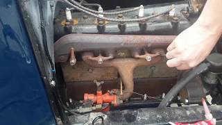 How to install a Ford Model T exhaust manifold. the easy way.