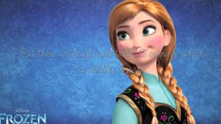 The First Time in Forever from Frozen (w/ lyrics) HD