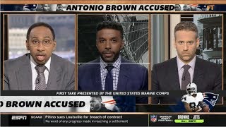 ESPN FIRST TAKE [LEGAL ANALYST] Antonio Brown accused in lawsuit of raping former trainer