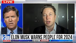 Elon Musk Accidentally Leaked Terrifying Details On LIVE TV