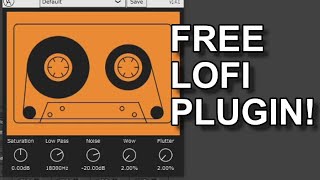 Free Lofi Tape Cassette VST Plugin by Caelum Audio