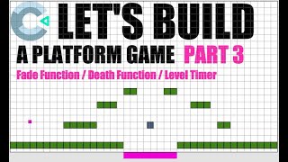 Construct 3 Platform Game Tutorial - Part 3 - Functions and Level Timer