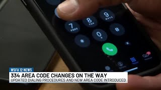 New Area Code Dialing Changes Coming To Central And Southeast Alabama