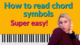 How to Read Chord Symbols on Piano - The Definitive Guide.
