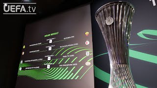 2021/22 UEFA Europa Conference League quarter-final and semi-final draw