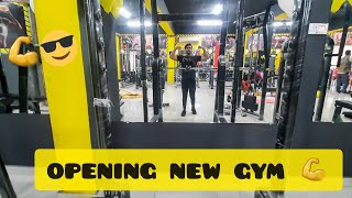 New gym opning | fitness factory gym 🏭 |gym | Lucknow |